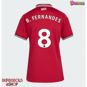 Manchester United Bruno Fernandes #8 Hjemmebanetrøje Dame 2026-27 Kort ærmer